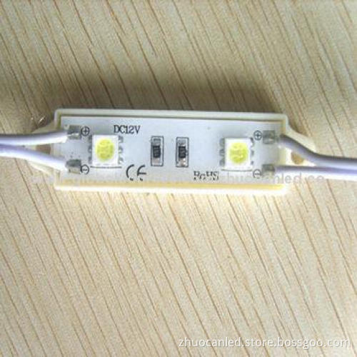Ultra-thin SMD5050 LED module with LED AC/DC adapters